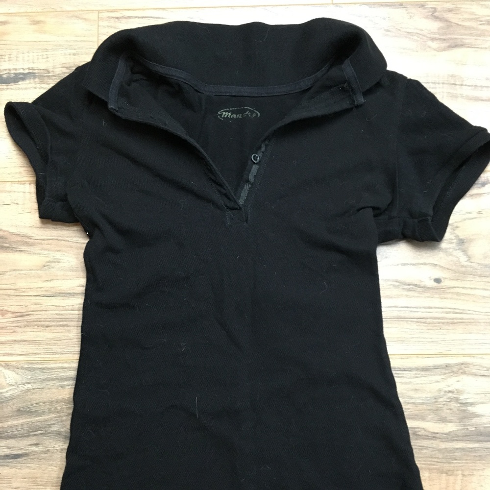 Small Black Polo